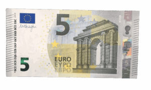 Counterfeit €5 Euro Bills