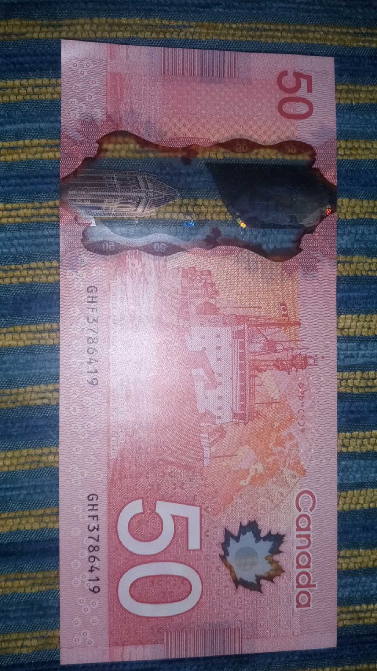 50 Canadian dollar – 50 Canadian dollar bills for sale